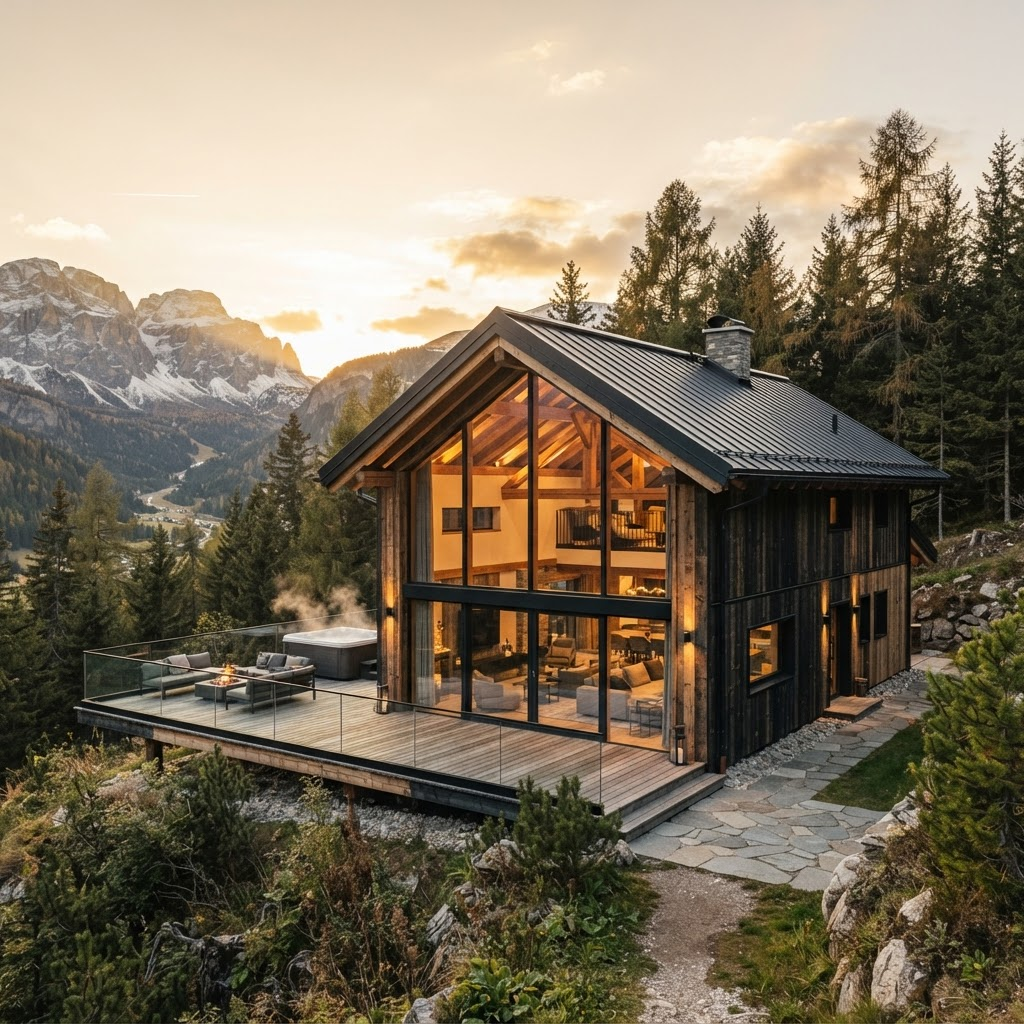 Monte — Lo chalet reinventato